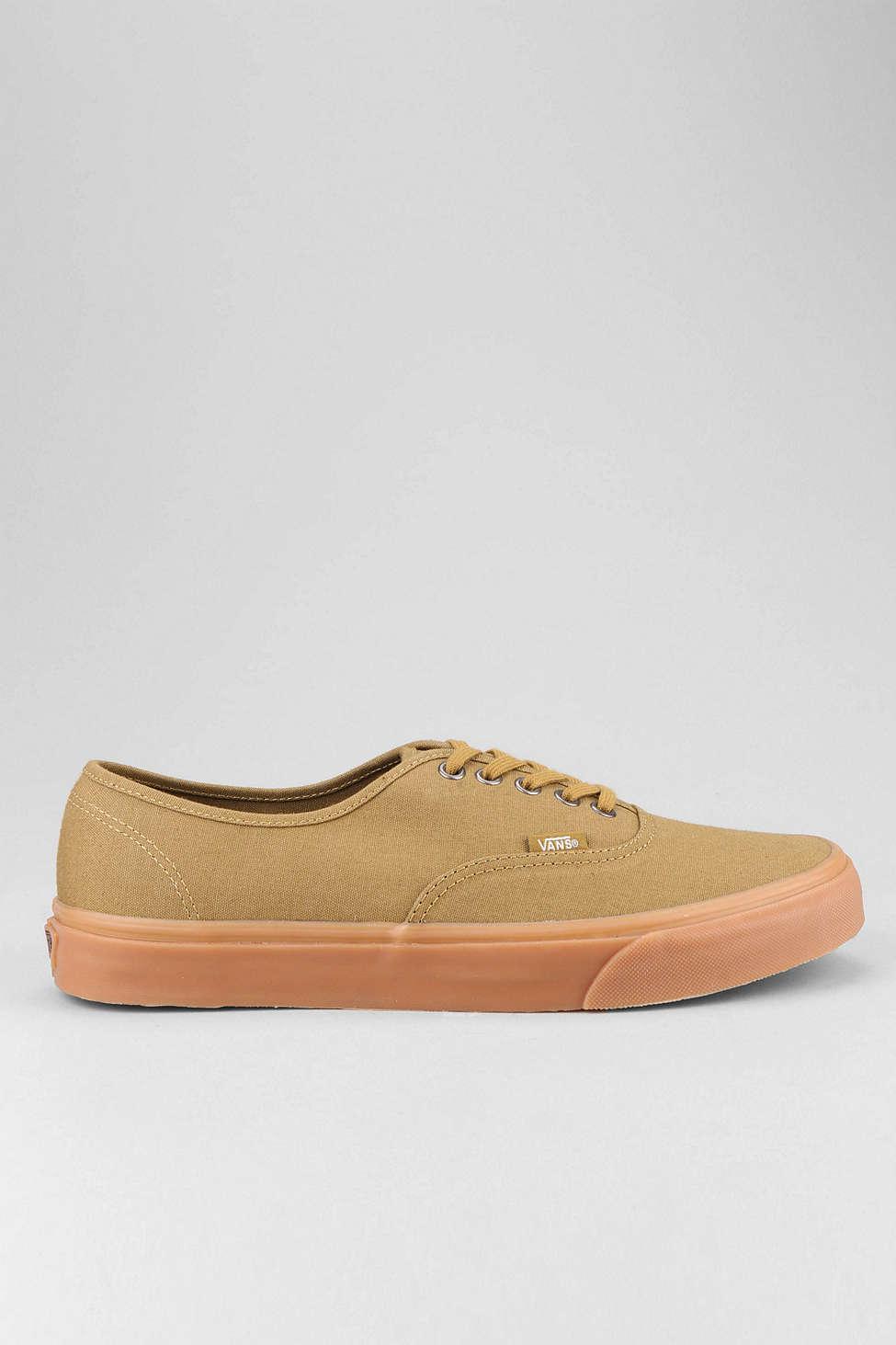 sneakers with brown sole